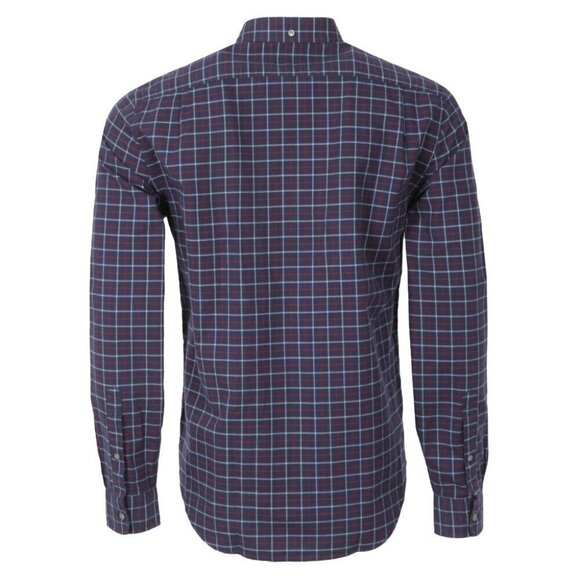 LACOSTE Plaid Checkered Button Up 42 / L - Picture 4 of 15